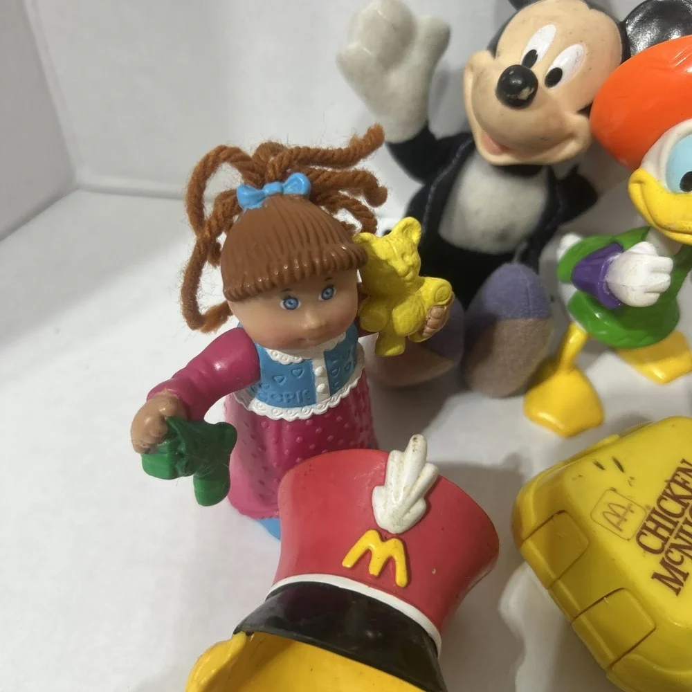 Vintage 80s 90s McDonald's Happy Meal Toy Lot Disney Animaniacs CPK Bobby